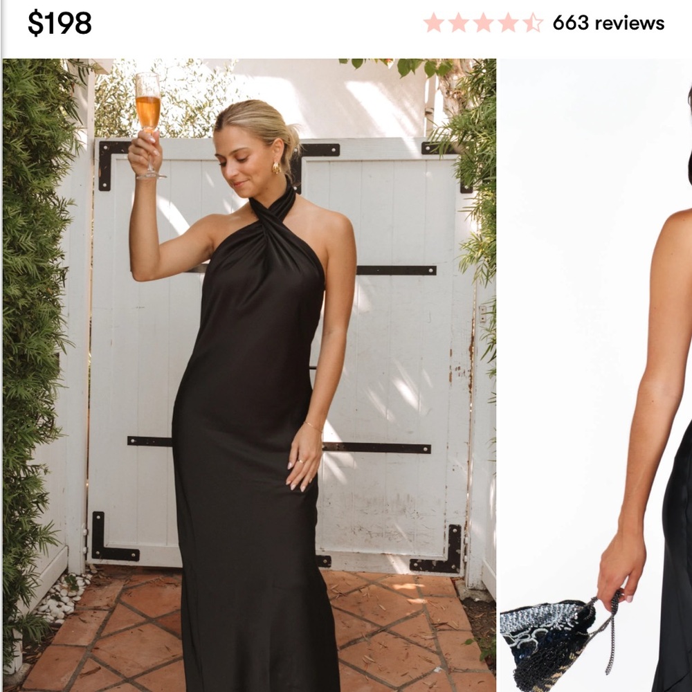 Jasmine Halter Maxi Dress